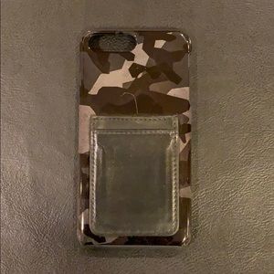 iPhone 8 Plus camo Case with credit card holder